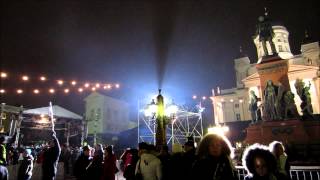 Helsinki New Year 2014 Celebration - HD Video Tour, Finland