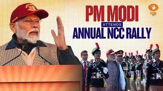 दिल्ली: PM Modi करियप्पा परेड ग्राउंड में वार्षिक NCC पीएम रैली को संबोधित  किया