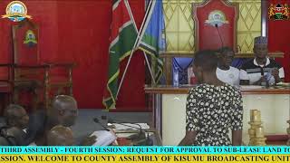 KISUMU COUNTY ASSEMBLY LIVE PROCEEDINGS