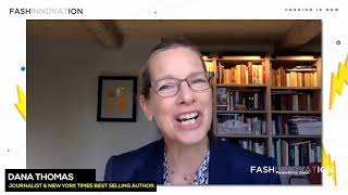 Dana Thomas I Fashionopolis: The Price of Fast Fashion & The Future of Clothes- Talks Fashinnovation