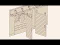 how does a double track bypass barn door hardware kit work