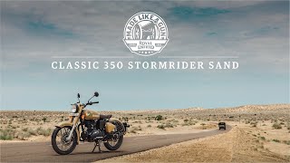 Royal Enfield Classic 350 Signals - Stormrider Sand