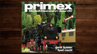 Primex Katalog 1981 – Märklin, Modellbahn, Modelleisenbahn, H0