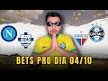 PALPITES E APOSTAS DE FUTEBOL PARA HOJE 04 10 2024 + BILHETE PRONTO (SEXTA-FEIRA)