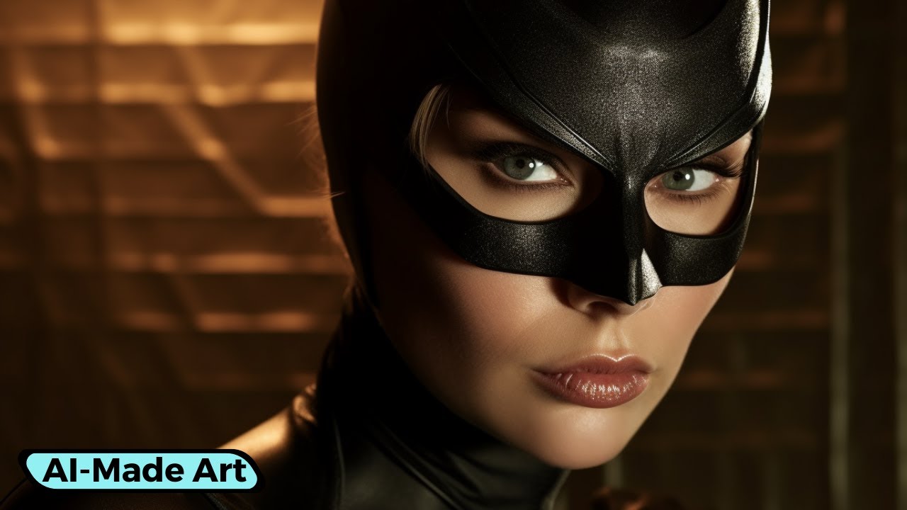 Catwoman Reimgined By Ai Made Art Youtube
