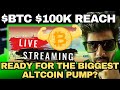 🚨LIVE $BTC Hits $100K 🚀| Ready for the Biggest Altcoin Pump? | Top 5 Altcoins