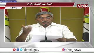 జగనే పెద్ద విపత్తు..ఆలపాటి రాజా ఫైర్ | TDP Leader Alapati Raja Slams Jagan Govt | ABN Telugu