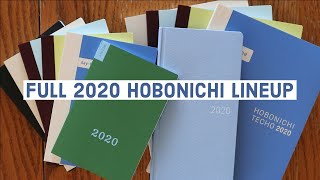 2020 Hobonichi Lineup || Quick Walk-Through || Hobonichi A6, Weeks, A5 Cousin, Day-Free