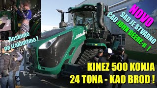 KINESKA ZVER !! GUSENIČAR OD 500 KS -  ĆAO JOHN DEERE-u  - evo KAKVE traktore PRAVE KINEZI P5002