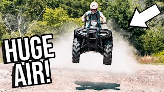 Absolutely SENDING The HONDA RUBICON! *Almost LOST IT*