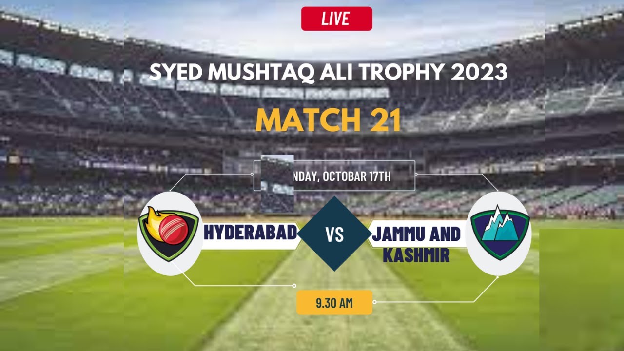 Haryana Vs Jammu And Kashmir Syed Mushtaq Ali Trophy Live Scorecard ...