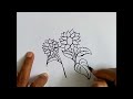 How To Draw Sunflower With Paper Easy Step by Step #drawing #drawing #art #sunflowerdrawing