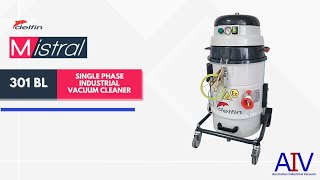 Delfin 301BL - Single Phase Industrial Vacuum