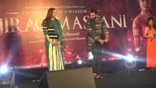 Ranveer Singh and Deepika Padukone funny dance competition | Bajirao Mastani