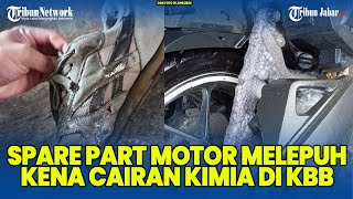 TERNYATA INILAH Cairan Kimia yang Merusak Ratusan Motor di Bandung Barat, Tumpah dari Truk