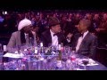 James Corden chats with Pharrell and Nile Rodgers | BRIT Awards 2014