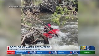 Body of kayaker recovered from Kern River