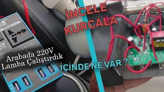 220V 1500w Araç İnverter | İnceleyelim Sökelim