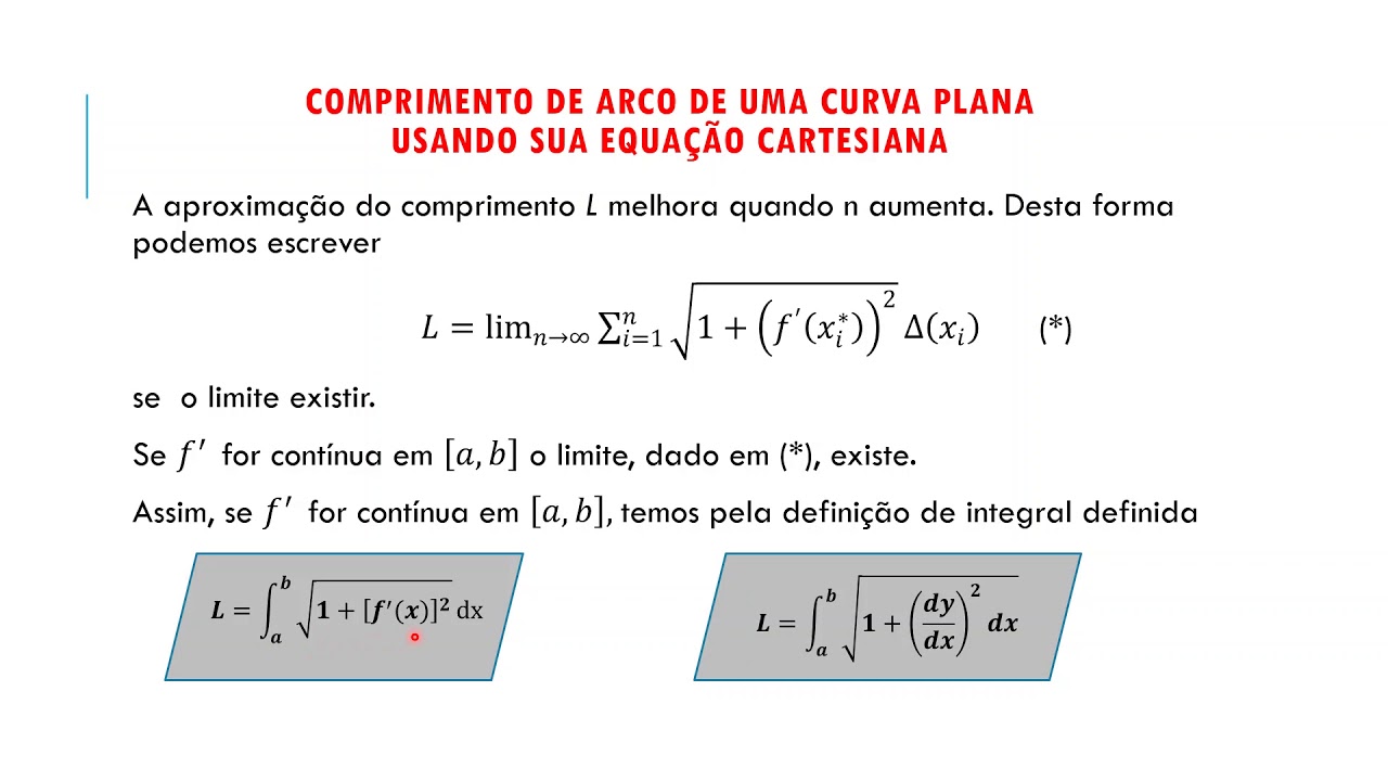 Comprimento Do Arco Exercicios - EDUCA