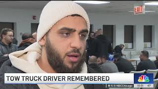 Vigil honors Chicago tow truck driver killed in Wisconsin hit-and-run crash