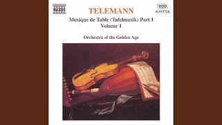 Musique de table, Part I: Overture (Suite) in E Minor, TWV 55:e1: I. Ouverture: Lentement -...