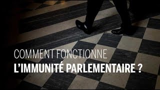 Comment fonctionne l'immunité parlementaire ?