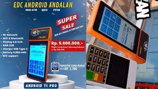 UNBOXING EDC Andalan TRUSTme Fuul Layar Sentuh Android For (Bukopin)