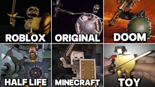Skeleton Shield Meme All Variants 💀