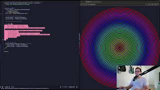 Vibe Coding LIVE: Concentric Circle Sequencer