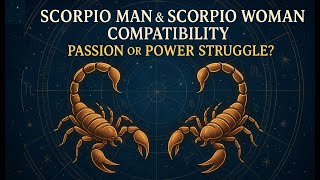 Scorpio Man & Scorpio Woman Compatibility: Passion or Power Struggle?