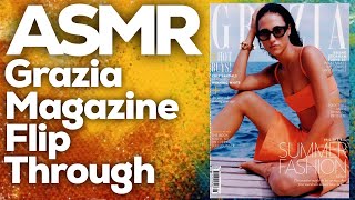 Whispered ASMR: Exploring Grazia Magazine, Gentle Page Flipping, Flip Through, StevenAntonyASMR