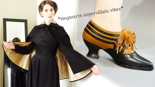 I Made an Edwardian Wrap Capeand American Duchess Made Shoes to Match