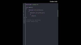 #14 |Programming for beginners| |C Language|Pattern printing|#coding #c #pattern #code #programming