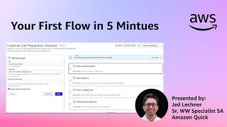 Your First Flow in 5 Minutes | Amazon Quick Flows