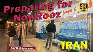 ✨ Night Walk in Yazd | Preparing for Nowruz 2025 🌙 Persian New Year Vibes!