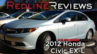 2012 Honda Civic EX-L One Year Review, Exhaust, Test Drive