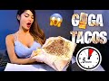 MANGER EN MOINS DE 5 MIN UN GIGATACOS ! - LAUREN CRUZ