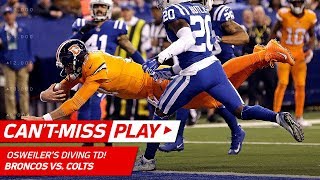 Brock Osweiler's Diving TD to Cap Off Drive & Cut the Lead! | Can't-Miss Play | NFL Wk 15 Highlights