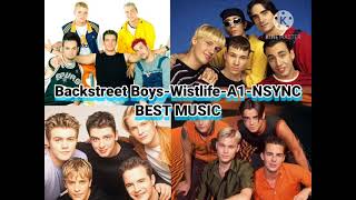 Backstreet boys, Wistlife, A1 and Nsync Mix