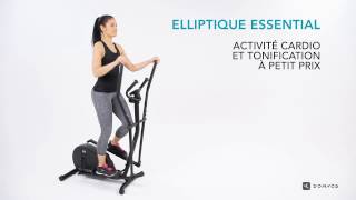 Vélo elliptique essential Domyos