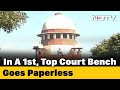 In A First, Supreme Court Goes Paperless As Judges Use Laptops