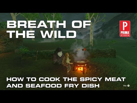 Zelda: Breath of the Wild - How to Cook the Spicy Meat and Seafood Fry Dish Zelda: Breath of the Wild - How to Cook the Spicy Meat and Seafood Fry Dish