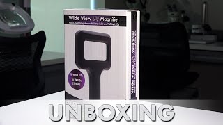 Wide View Magnifier Unboxing and Operations Video