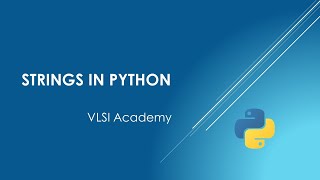 lec3 | strings in python | learn in 3 minutes | python bootcamp