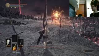 zerando dark souls 3 no level 1 pelado enquanto equilibro um ovo com a boca