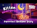 Sleepy Kitten Kindergarten 🐱 Calming Bedtime Story for Kids & Toddlers with Relaxing Music