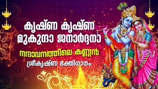 കൃഷ്ണ കൃഷ്ണ മുകുന്ദാ ജനാർദ്ദനാ  | Nandavanathile Kannan | Lord Krishna Song | Hindu Devotional Song