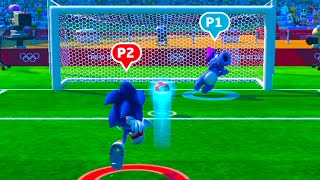 Mario and Sonic at the Tokyo 2020 Olympic Games Football 2 Player Team Mario vs Team Sonic ,  Sliver