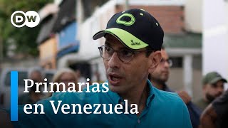 La oposición venezolana entra en campaña interna