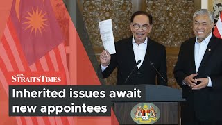 Inherited issues await new appointees